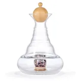 Nature's Design Karaffe Alladin mit Edelsteinfach und Kronenstöpsel 1,2l