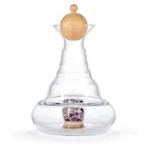 Nature's Design Karaffe Alladin mit Edelsteinfach und Kronenstöpsel 1,2l