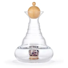 Nature's Design Karaffe Alladin mit Edelsteinfach und Kronenstöpsel 1,2l