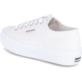Superga Sneakers aus Stoff 2740 Platform S21384W Weiß 37