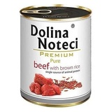 DOLINA NOTECI Premium Pure Rindfleisch mit Reis 800g Ox/Rice Can / 12