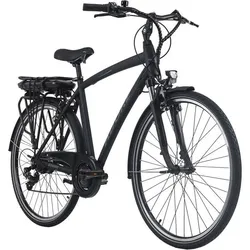 ADORE E-Bike Pedelec E-Bike Cityfahrrad 28 Adore, Schwarz, 54
