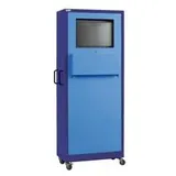 Thur-Metall PC-Schrank Hellblau (B x H x T) 75 x 1.9 x 40 cm 82473501 1 St.