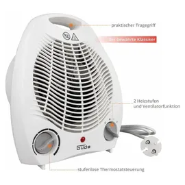 Güde Heizlüfter GH 2000 2000 W Weiß