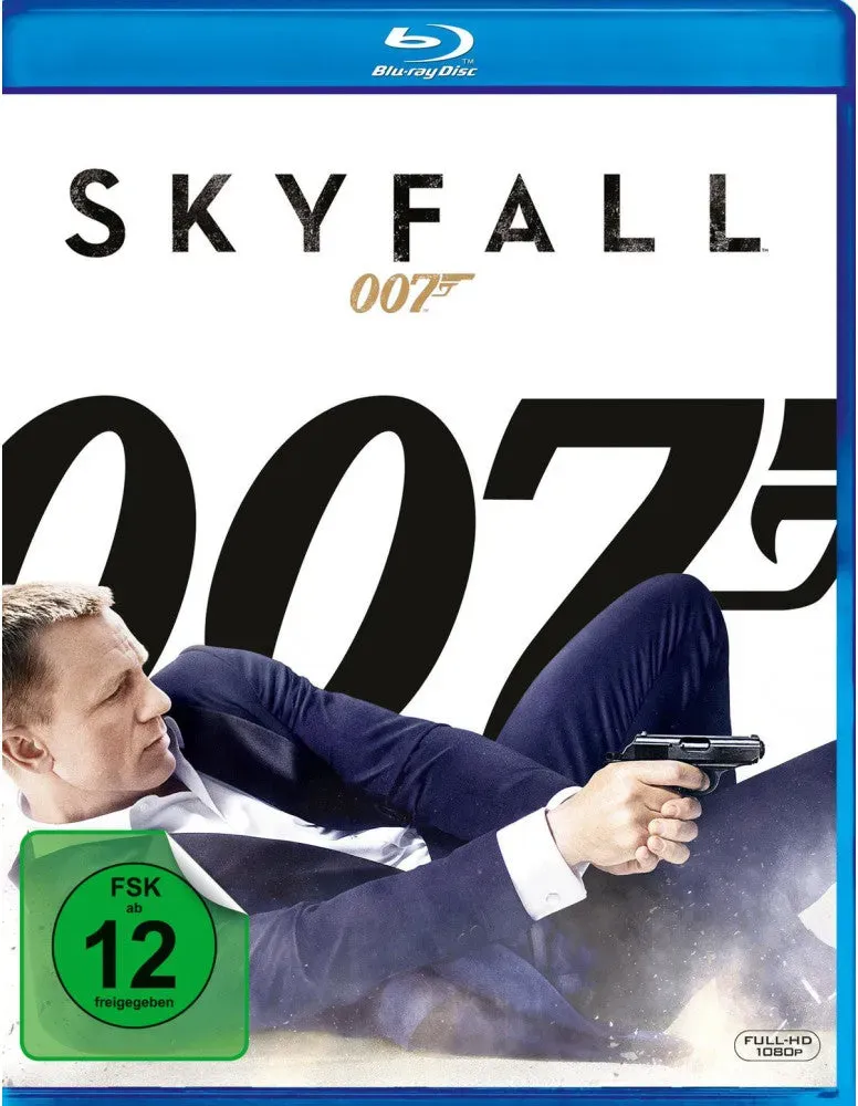 Blu-ray James Bond - Skyfall: Action-Thriller mit Top-Besetzung