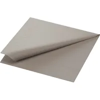 Duni Tissue-Serviette 33 x 33 cm Greige 3-lagig, 1000