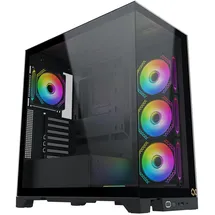 XIGMATEK Endorphin Ultra Schwarz ATX/mATX/mini-ITX ARGB Glas
