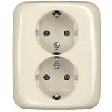 Busch-Jaeger Doppelsteckdose 202 EUJ-212 Weiß 2 St.