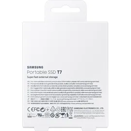 Samsung Portable SSD T7 2 TB USB 3.2 rot