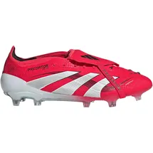 adidas Predator Elite Fold-Over Tongue FG Nockenschuhe, rot, Größe 42 - 42