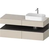 Duravit Waschtischunterschrank wandhängend „Qatego“ 140 × 60 × 55 cm