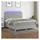 vidaXL Boxspringbett 180 x 200 cm Hellgrau