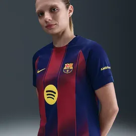 Nike Fc Barcelona Stadium Home Nike Replika-Fußballtrikot Mit Dri-Fit-Technologie Für Damen, Deep Royal Blue/Deep Royal Blue/Noble Red/Midwest Gold, M