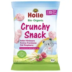 Holle Crunchy Snack Hafer-Himbeere bio