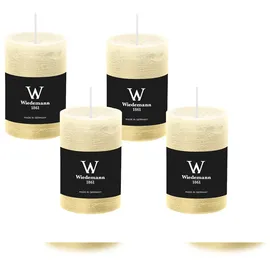 Wiedemann Kerzen Rustik-Kerze 140 x 100 mm grau 4 St.