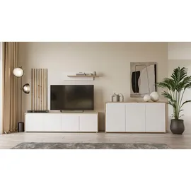 Forte Sideboard 152,3 x 78,5 x 42 cm Beige