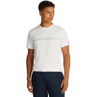 Tommy Jeans Entry Graphic Slim Fit Kurzarm-T-Shirt Ecru S