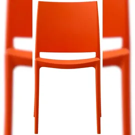 CLP Gartenstuhl Meton 42 x 42 x 81 cm orange