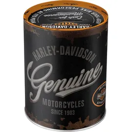 Nostalgic-Art Spardose Harley-Davidson Genuine Logo