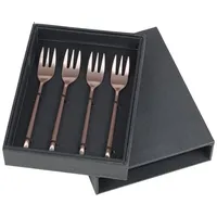 Broste Copenhagen 14479066 Hune Kuchengabel Set, Edelstahl