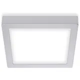 Briloner LED Deckenleuchte 22,5 x 22,5 cm chrom-matt