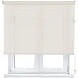 VIEWTEX Seitenzugrollo 90 x 250 cm beige/weiß