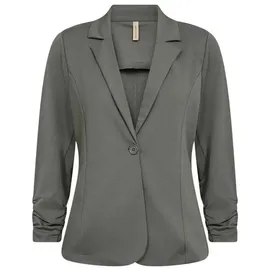 Soyaconcept Blazer mit Raffungen Modell 'Siham', Khaki, S