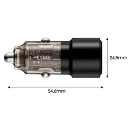 techprotect CC03 2-Port PD75W KFZ-Ladegerät Schwarz