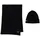 Lacoste Beanie Schwarz