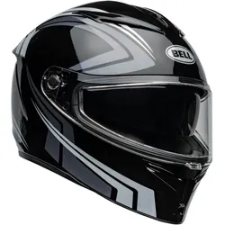 Bell Lithium Jetstream, Integralhelm - Schwarz/Silber - M