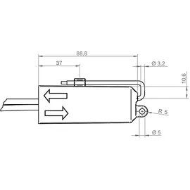 elero Combio-868 JA Funkempfänger mit Hirschmann-Stecker