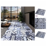 vidaXL Laminat »PVC Laminatböden Selbstklebend Dielen Bodenbelag Boden Fliesen 20 Stk 1,86 m2 Mehrfarbiges Muster
