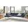 exxpo - sofa fashion Lungo 158 x 84 x 239 cm Webstoff langer Schenkel rechts denim