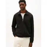 Tommy Hilfiger Essential Terry Ivy Sweatjacke Herren Schwarz M