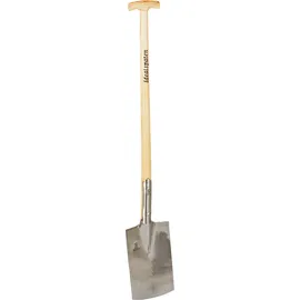 Ideal Gärtnerspaten mit Eschen-T-Stiel 285x185/180mm