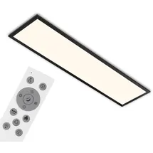 Briloner LED Panel 24W 100x25x6,6 cm schwarz
