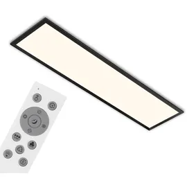 Briloner LED Panel 24W 100x25x6,6 cm schwarz
