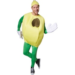dressforfun Lebensmittel-Kostüm Kostüm Zitrone gelb XL - XL