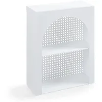 [en.casa] Jäller Wandregal 40 x 30 x 13 cm Weiß