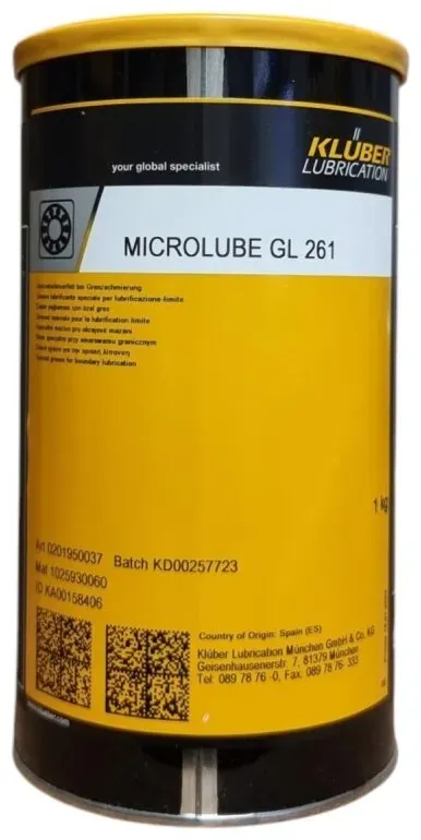 Klüber MICROLUBE GL 261, 1 Kg Dose