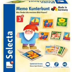 SELECTA 63017 Memo Kunterbunt, 36 Teile