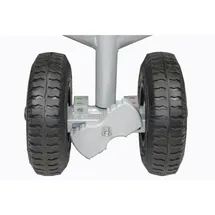 Beachtrekker Bollerwagen faltbar silber Feststellbremse
