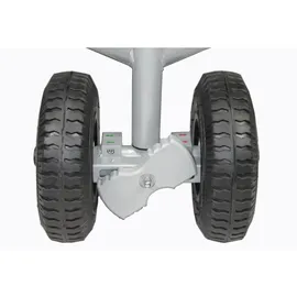 Beachtrekker Bollerwagen faltbar silber Feststellbremse