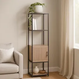 Koopmann International Regal SHADIA Bücherregal 43 x 33 x 153 cm Braun