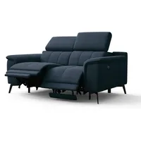 Courtois Laville Relaxsofa, Dunkelblau, Textil, Rechteckig, 170x82x103 cm, Wohnzimmer, Sofas & Couches, Sofas, Heimkino Sofas