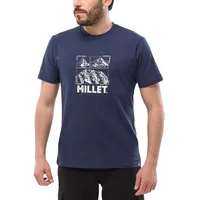 Millet Chammonix Logo Kurzarm-t-shirt - Saphir - S