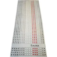 Dyckhoff Karo Saunatuch 80 x 200 cm silber