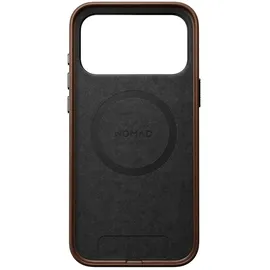 Nomad iPhone 17 Pro Max Leder Case braun