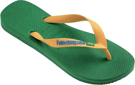 Havaianas Brasil Logo Grün 39/40