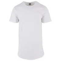 URBAN CLASSICS Shaped Long Tee - weiß